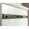 Sauder Homeplus Storage Cabinet Glw , Four adjustable shelves for customizable storage options 430336